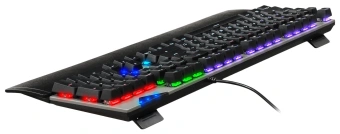 Клавиатура Оклик 935G RAGNAR механическая черный USB Multimedia for gamer LED (подставка для запястий) - купить недорого с доставкой в интернет-магазине