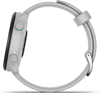 Смарт-часы Garmin Forerunner 55 42мм 1.04" LCD корп.белый рем.белый разм.брасл.:127-220мм (010-02562-11) - купить недорого с доставкой в интернет-магазине