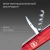 Нож перочинный Victorinox Spartan (1.3603.T) 91мм 12функц. красный полупрозрачный карт.коробка - купить недорого с доставкой в интернет-магазине