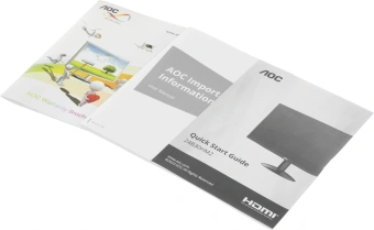 Монитор AOC 23.8" Value Line 24B30HM2 черный VA LED 4ms 16:9 HDMI матовая 250cd 178гр/178гр 1920x1080 100Hz VGA FHD 2.44кг - купить недорого с доставкой в интернет-магазине