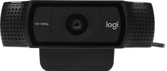 Камера Web Logitech HD Pro C920 черный 2Mpix (1920x1080) USB2.0 с микрофоном (960-001062) - купить недорого с доставкой в интернет-магазине