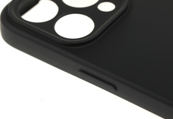 Чехол (клип-кейс) BoraSCO для Apple iPhone 15 Pro Max Microfiber Case черный (72425) - купить недорого с доставкой в интернет-магазине