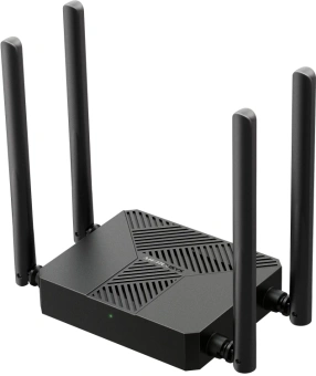 Роутер беспроводной Mercusys MR62X AX1500 10/100/1000BASE-TX черный - купить недорого с доставкой в интернет-магазине