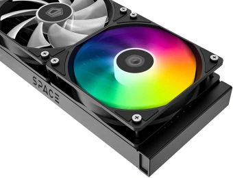 Система водяного охлаждения ID-Cooling SL240 XE ARGB Soc-AM5/AM4/1151/1200/2066/1700 черный 4-pin 14-30dB Al+Cu 300W Ret - купить недорого с доставкой в интернет-магазине