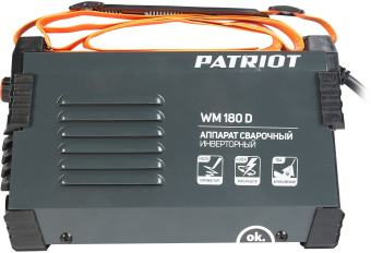 Сварочный аппарат Patriot WM180D инвертор ММА 7.8кВт - купить недорого с доставкой в интернет-магазине