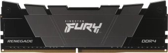 Память DDR4 4x8GB 3600MHz Kingston KF436C16RB2K4/32 Fury Renegade Black RTL Gaming PC4-28800 CL16 DIMM 288-pin 1.35В kit single rank с радиатором Ret - купить недорого с доставкой в интернет-магазине