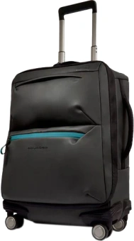 Чемодан Piquadro CORNER 2.0 BV6377C2OW/N 40x55x20см 32л. 2.9кг. полиуретан/полиэстер черный - купить недорого с доставкой в интернет-магазине