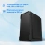 Корпус Оклик OCC-MN301 черный без БП mATX 1x80mm 2x120mm 1xUSB2.0 1xUSB3.0 audio - купить недорого с доставкой в интернет-магазине