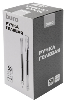 Ручка гелев. Buro Laconic d=0.7мм син. черн. кор.карт. сменный стержень линия 0.5мм без инд. Маркировки - купить недорого с доставкой в интернет-магазине