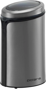 Кофемолка Polaris PCG 0815A 150Вт сист.помол.:ротац.нож вместим.:70гр серебристый - купить недорого с доставкой в интернет-магазине