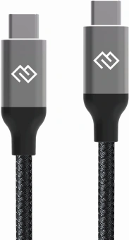 Кабель Digma D-Type-C-USB3.2-3m D-TYPE-C-USB3.2-100W-4K-3M USB (m)-USB Type-C (m) 3м черный - купить недорого с доставкой в интернет-магазине