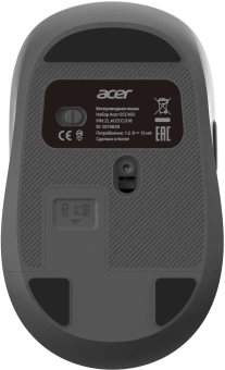 Клавиатура + мышь Acer OCC402 клав:черный мышь:черный USB беспроводная slim Multimedia (ZL.ACCCC.018) - купить недорого с доставкой в интернет-магазине