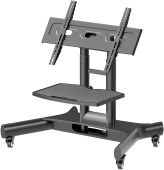 Стойка для телевизора Onkron TS1350 черный 32"-70" макс.45кг напольный мобильный - купить недорого с доставкой в интернет-магазине
