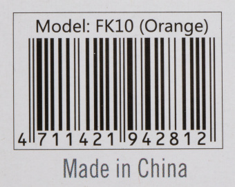 Клавиатура A4Tech FK10 черный/оранжевый USB (FK10 ORANGE) кабель 1.5м - купить недорого с доставкой в интернет-магазине