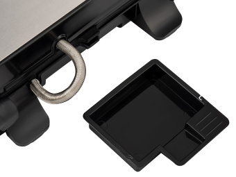 Электрогриль Hyundai HYG-1043 1800Вт черный/черный - купить недорого с доставкой в интернет-магазине