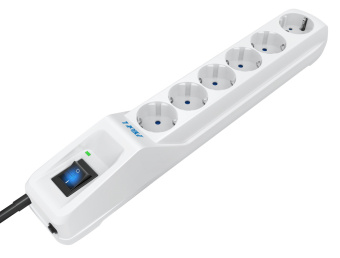 Сетевой фильтр Pilot L (GP) 175 10м (6 розеток) белый (коробка) - купить недорого с доставкой в интернет-магазине