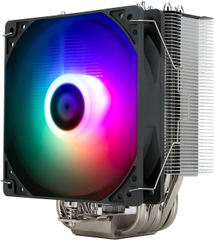 Устройство охлаждения(кулер) Thermalright Burst Assassin 120 ARGB Soc-AM5/AM4/1200/1700/1851 серебристый/черный 4-pin 25.6dB Al+Cu 510gr Ret (BA120-ARGB) - купить недорого с доставкой в интернет-магазине