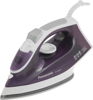 Утюг Panasonic NI-M300TVTW 1800Вт белый/фиолетовый - купить недорого с доставкой в интернет-магазине
