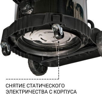 Строительный пылесос Bort BSS-2460-Storm 2400Вт (уборка: сухая/влажная) синий - купить недорого с доставкой в интернет-магазине