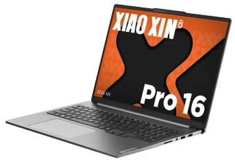 Ноутбук Lenovo Xiaoxin Pro16 AHP9 Ryzen 7 8745H 24Gb SSD1Tb AMD Radeon 780M 16" OLED 2.5K (2560x1600) Windows 11 Home grey WiFi BT Cam - купить недорого с доставкой в интернет-магазине