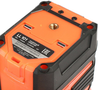 Нивелир лазерн. Patriot LL 101 2кл.лаз. 650нм цв.луч. красный 2луч. (120101101) - купить недорого с доставкой в интернет-магазине