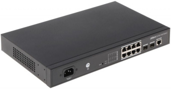 Коммутатор Dahua DH-PFS4210-8GT-150 (L2) 8x1Гбит/с 2SFP 8PoE+ 150W управляемый - купить недорого с доставкой в интернет-магазине