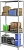 Стеллаж Практик MS Standart 200KD/100x40/4 пол.:4 разборная 2000x1000x400мм серый (S24099244402)