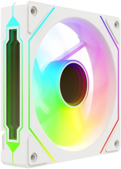 Вентилятор для корпуса Bloody CF-12 LCD ARGB 120х120x25 белый 4-pin 32дБ (упак.:1шт) (CF-12-ARGB120-WH) Ret - купить недорого с доставкой в интернет-магазине