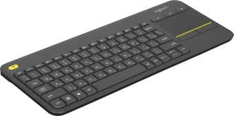 Клавиатура Logitech K400 Plus черный USB беспроводная Multimedia (920-007173) - купить недорого с доставкой в интернет-магазине