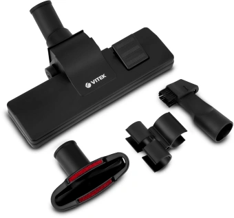 Пылесос Vitek VT-8130 2200Вт черный/зеленый - купить недорого с доставкой в интернет-магазине