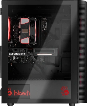 ПК Bloody BD-PC CB76T2 TWR i7 14700F (2.1) 32Gb SSD1Tb RTX5060 8Gb Windows 11 Home 64 2.5xGbitEth 650W черный (RUS) (2141980) - купить недорого с доставкой в интернет-магазине