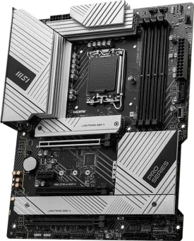 Материнская плата MSI PRO Z790-A WIFI II Soc-1700 Intel Z790 4xDDR5 ATX AC`97 8ch(7.1) 2.5Gg RAID+HDMI+DP - купить недорого с доставкой в интернет-магазине
