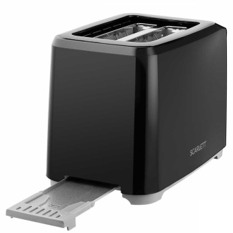 Тостер Scarlett SC-TM11020 700Вт черный - купить недорого с доставкой в интернет-магазине