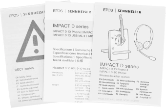 Наушники с микрофоном Epos Sennheiser D30 Phone черный накладные оголовье (1000987) - купить недорого с доставкой в интернет-магазине