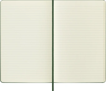 Блокнот Moleskine CLASSIC QP060K15 Large 130х210мм 240стр. линейка твердая обложка зеленый - купить недорого с доставкой в интернет-магазине