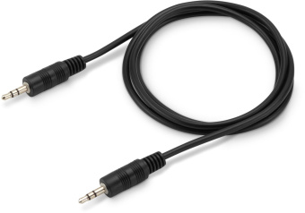 Кабель соединительный аудио Buro BAAC002-2 Jack 3.5 (m)/Jack 3.5 (m) 2м. черный - купить недорого с доставкой в интернет-магазине