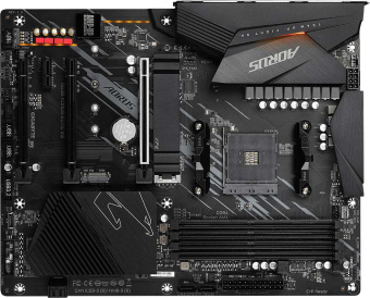 Материнская плата Gigabyte B550 AORUS ELITE V2 Soc-AM4 AMD B550 4xDDR4 ATX AC`97 8ch(7.1) 2.5Gg RAID+HDMI+DP - купить недорого с доставкой в интернет-магазине
