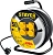 Удлинитель силовой Stayer 55076-50_z01 3x2.5кв.мм 4розет. 50м КГ катушка черный