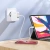 Сетевое зар./устр. Hoco C115A Header PD65W three-port(2C1A) charger(EU) 65W 3.25A+3A+2A+1.5A (PD+QC) универсальное белый (98312) - купить недорого с доставкой в интернет-магазине