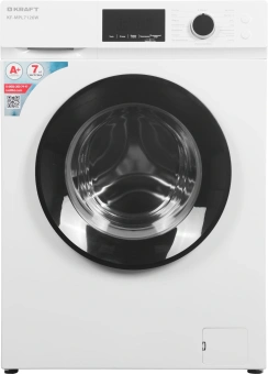 Стиральная машина Kraft KF-MPL7126W класс: A+ загр.фронтальная макс.:7кг белый - купить недорого с доставкой в интернет-магазине