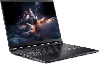 Ноутбук Acer Nitro V 16S ANV16S-71-55X8 Core 5 210H 16Gb SSD512Gb NVIDIA GeForce RTX5050 8Gb 16" IPS WUXGA (1920x1200) без ОС black WiFi BT Cam (NH.U27CD.001) - купить недорого с доставкой в интернет-магазине