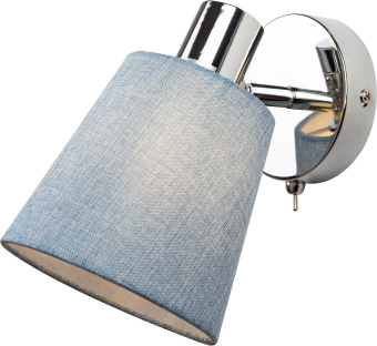 Светильник Hiper Sandra H113-1 настен. голубой/хром - купить недорого с доставкой в интернет-магазине