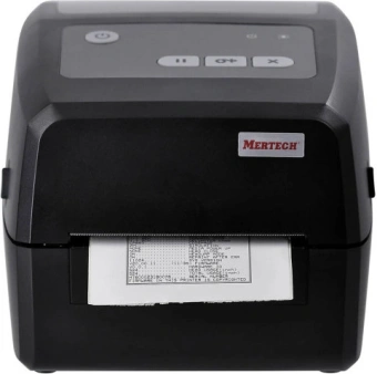 Термопринтер Mertech TLP4H (1026) 300dpi 101мм/с/USB/RS232/Eth для печ.этик. черный - купить недорого с доставкой в интернет-магазине