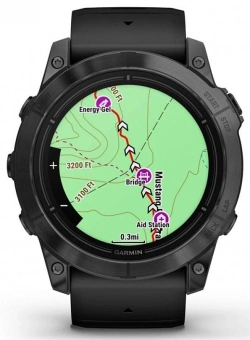Смарт-часы Garmin Epix Pro gen.2 51мм 1.4" AMOLED корп.серый рем.черный (010-02804-21) - купить недорого с доставкой в интернет-магазине