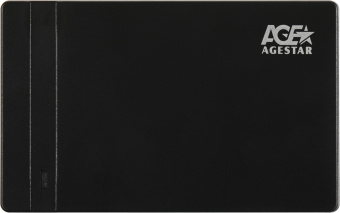 Внешний корпус для HDD/SSD AgeStar 31UB2P3C SATA USB3.2 пластик черный hotswap 2.5" - купить недорого с доставкой в интернет-магазине