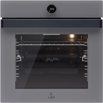 Духовой шкаф Электрический Lex EDP 607 GR Wide Series серый - купить недорого с доставкой в интернет-магазине