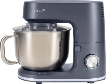 Миксер планетарный Vitek Элегия VT-PM0660 2000Вт антрацитовый - купить недорого с доставкой в интернет-магазине