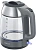 Чайник электрический Kitfort КТ-6762 3л. 2000Вт серый/серебристый корпус: стекло/металл/пластик