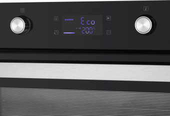 Духовой шкаф Электрический Maunfeld AEOH.749B черный/нержавеющая сталь - купить недорого с доставкой в интернет-магазине