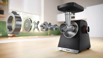 Мясорубка Bosch MFWS640B 2100Вт черный - купить недорого с доставкой в интернет-магазине